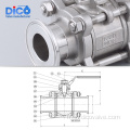 Clamp End Inne Innewless Steel 3pc Investment Ball Valve